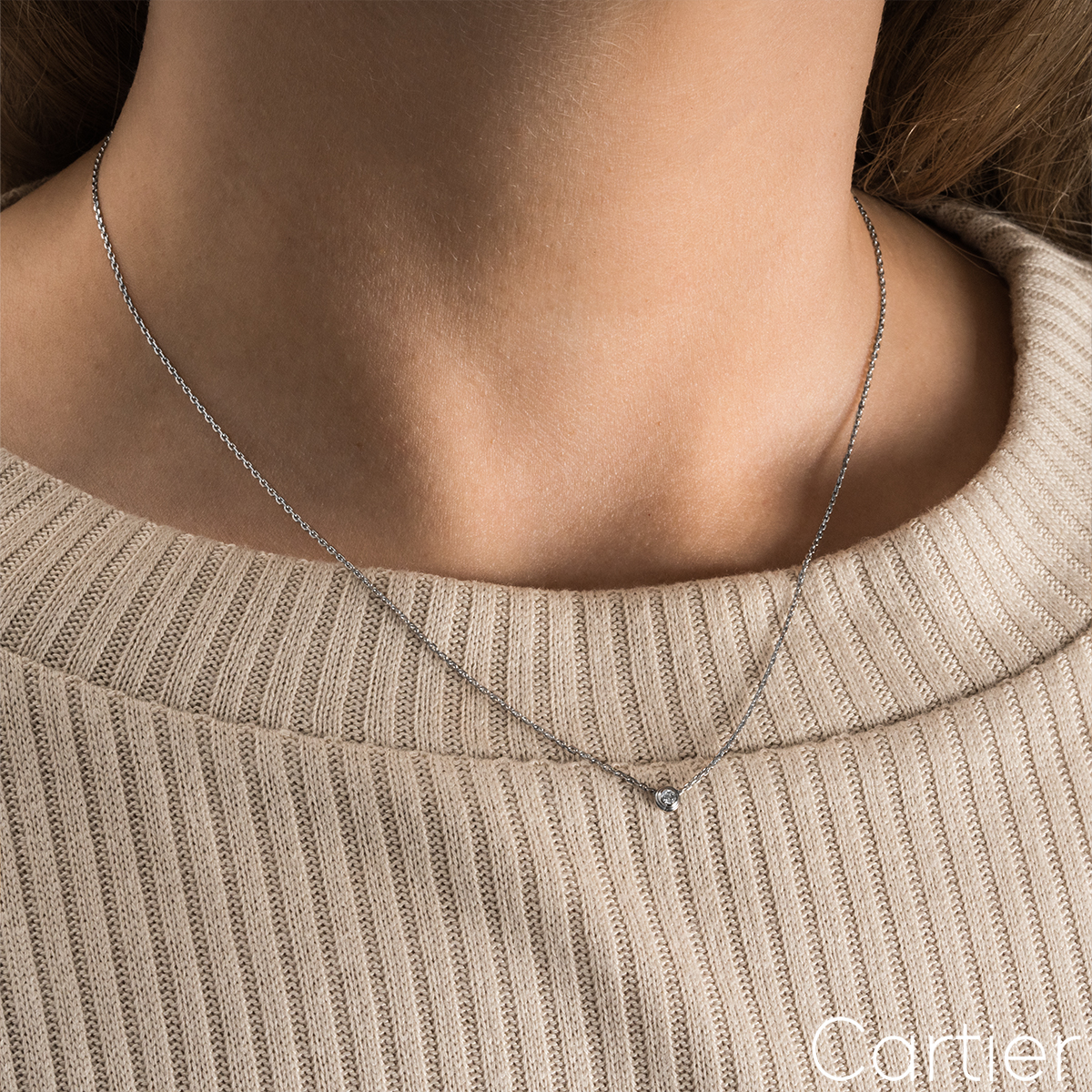 Cartier - D'amour Necklace XS – Gold/ Diamond – Shop It